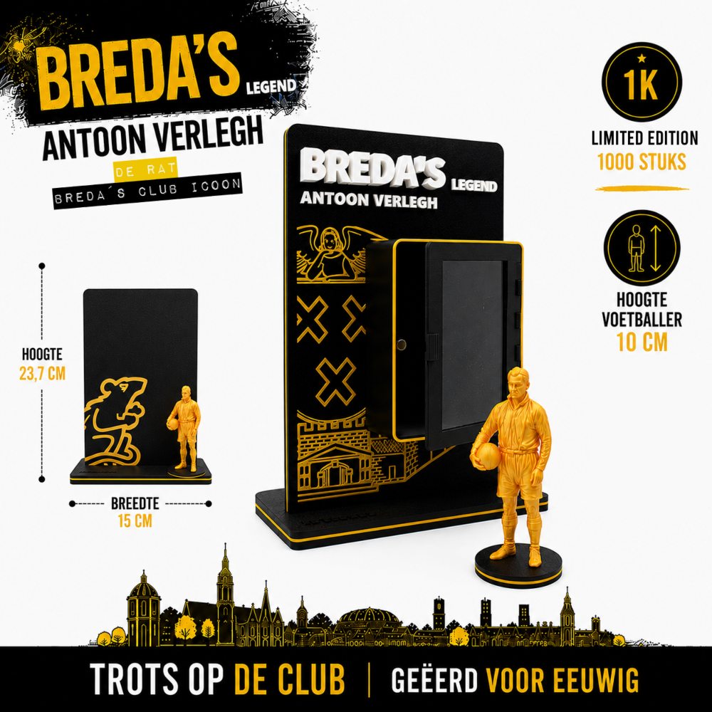 Breda's Legend | Voetbal Collectible | Antoon Verlegh