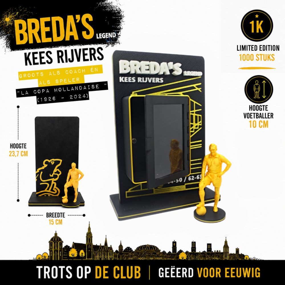 Breda's Legend | Voetbal Collectible | Kees Rijvers
