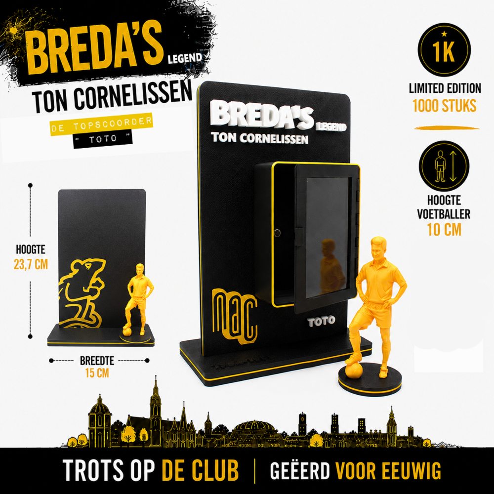 Breda’s Legend | Voetbal Collectible | Ton Cornelissen