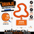 CODE ORANJE | Custom | Oranje Voetbalketting
