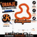 Kampioen | Custom | Oranje Voetbalketting 🔥