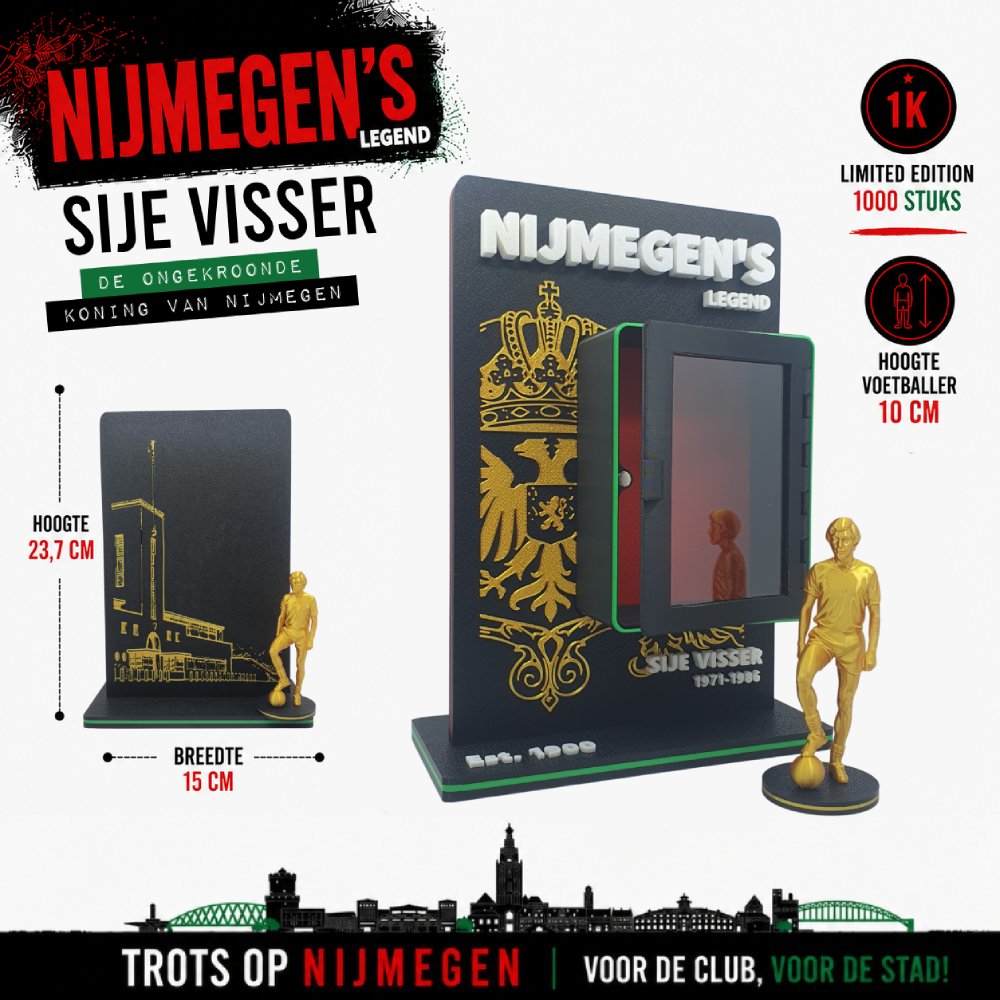Nijmegen´s Legend | Voetbal Collectible | Sije Visser |