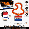 Oranje Lichtbox 🔥 | De Verlichte Oranje Trots | Custom | Voetbalketting