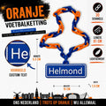 Plaatsnaambord | Custom | Oranje Voetbalketting 🔥