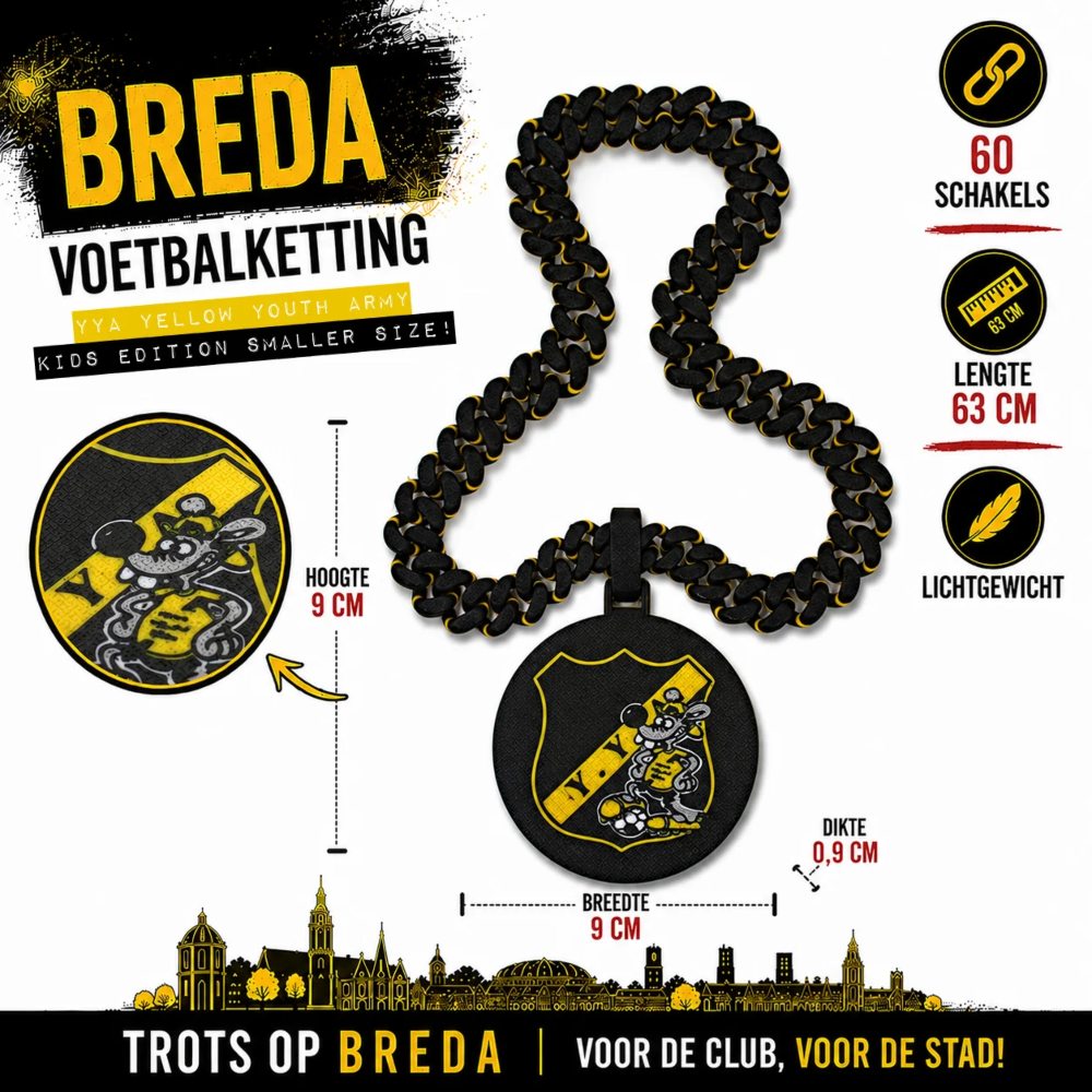 Yellow Army | Voetbal Kids Breda | Voetbalketting