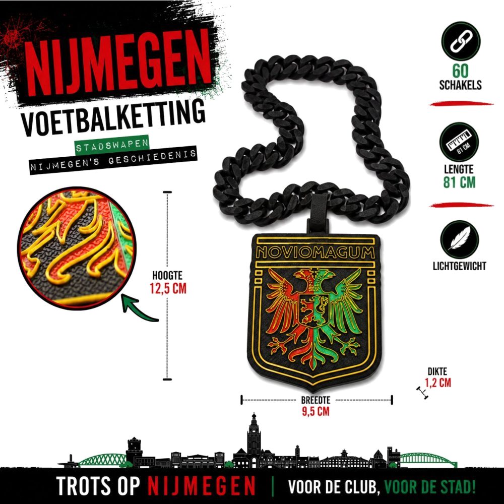 Stadswapen | Nijmegen | Voetbalketting